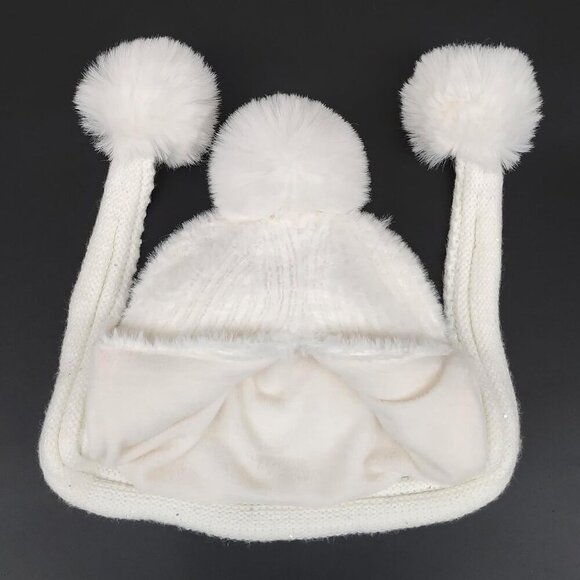 Women Baise Winter Sherpa Beanie Hats Knit Ear Flaps Peruvian Cover Ears main image 8